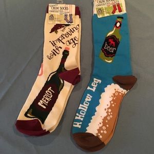 Little Blue House his/her crew socks